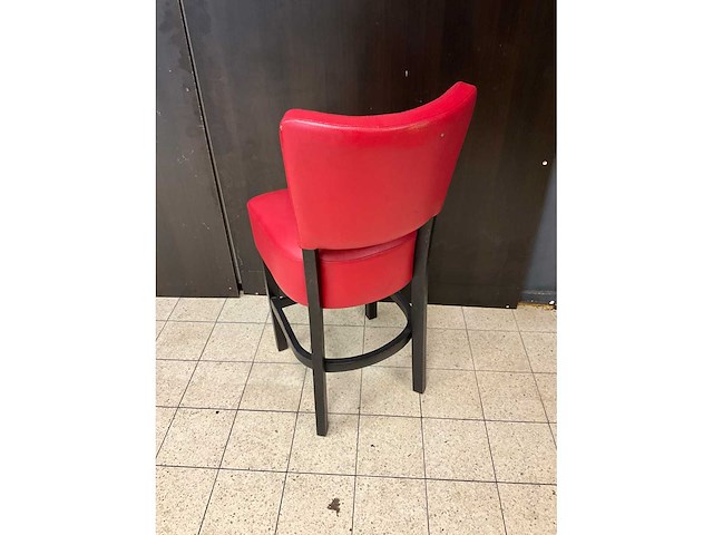 Kunstlederen halfhoge barstoelen (6x) - afbeelding 4 van  5