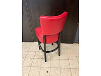 Kunstlederen halfhoge barstoelen (6x) - afbeelding 4 van  5