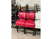 Kunstlederen halfhoge barstoelen (6x) - afbeelding 5 van  5