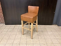 Kunstlederen kruk - afbeelding 1 van  5