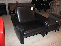 Kunstlederen love set breedte 102 cm. - afbeelding 2 van  2