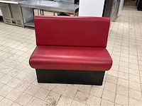 Kunstlederen restaurantbank - afbeelding 2 van  6