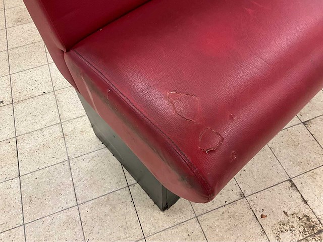 Kunstlederen restaurantbank - afbeelding 4 van  6