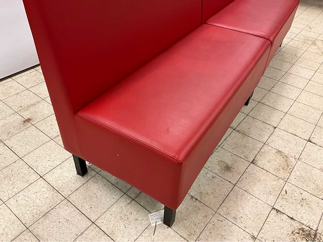 Kunstlederen restaurantbanken (2x) - afbeelding 4 van  7