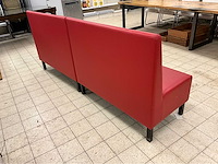 Kunstlederen restaurantbanken (2x) - afbeelding 5 van  7