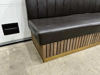 Kunstlederen restaurantbanken (2x) - afbeelding 4 van  9