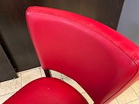 Kunstlederen restaurantstoelen (14x) - afbeelding 5 van  6
