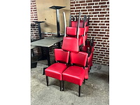 Kunstlederen restaurantstoelen (14x) - afbeelding 6 van  6