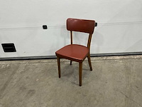 Kunstlederen restaurantstoelen (17x) - afbeelding 1 van  7