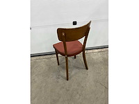 Kunstlederen restaurantstoelen (17x) - afbeelding 3 van  7