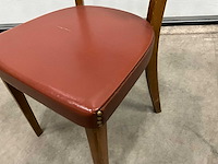 Kunstlederen restaurantstoelen (17x) - afbeelding 4 van  7