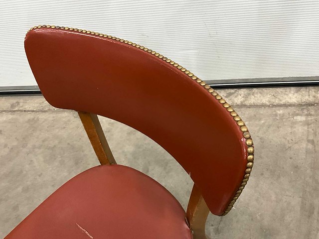 Kunstlederen restaurantstoelen (17x) - afbeelding 6 van  7