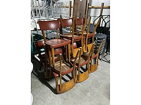 Kunstlederen restaurantstoelen (17x) - afbeelding 7 van  7