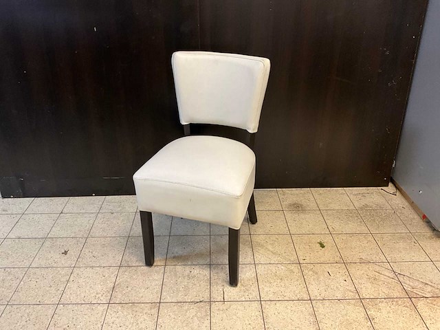 Kunstlederen restaurantstoelen (2x) - afbeelding 1 van  5