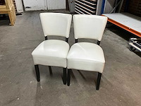 Kunstlederen restaurantstoelen (2x) - afbeelding 5 van  5