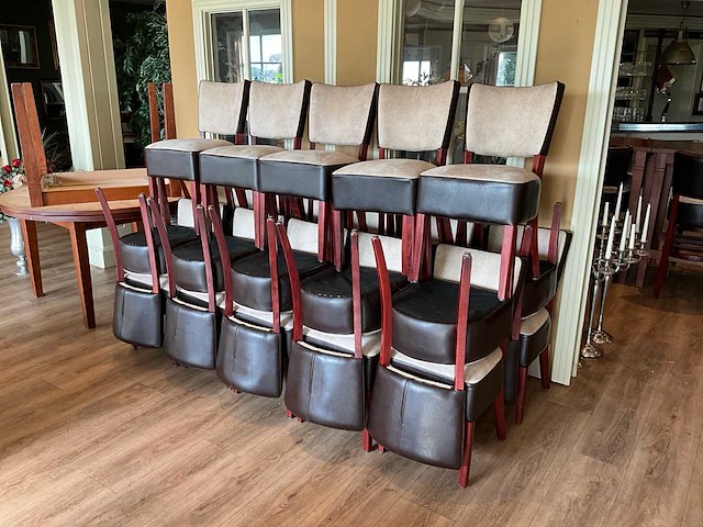 Kunstlederen restaurantstoelen (40x) - afbeelding 6 van  6