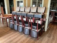 Kunstlederen restaurantstoelen (40x) - afbeelding 6 van  6