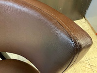 Kunstlederen restaurantstoelen (4x) - afbeelding 4 van  5