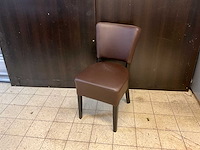 Kunstlederen restaurantstoelen (4x) - afbeelding 1 van  5