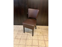 Kunstlederen restaurantstoelen (4x) - afbeelding 2 van  5