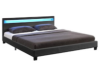 Kunstleren bed paris 140x200cm - afbeelding 1 van  10