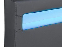 Kunstleren bed paris 140x200cm - afbeelding 10 van  10