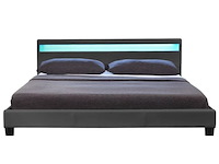 Kunstleren bed paris 140x200cm - afbeelding 4 van  10