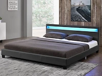 Kunstleren bed paris 140x200cm - afbeelding 3 van  10