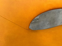 Kunstleren design stoel cognac - afbeelding 3 van  10