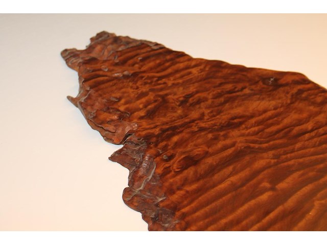 Kunstobject hout circa 50 x 70 cm met dikte 23 mm. - afbeelding 2 van  3