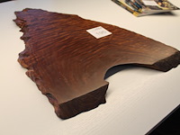 Kunstobject hout circa 50 x 70 cm met dikte 23 mm. - afbeelding 3 van  3