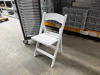 Kunstof klap stoelen (25x)