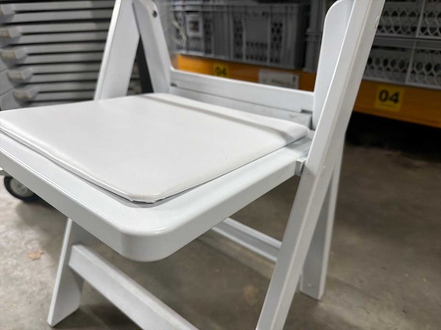 Kunstof klap stoelen (25x) - afbeelding 2 van  5