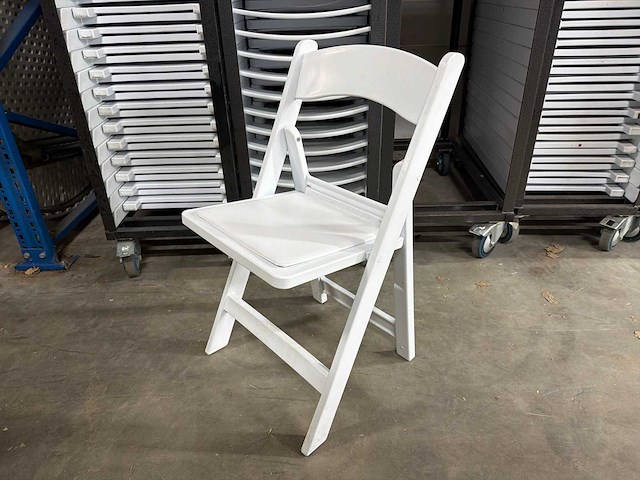Kunstof klap stoelen (47x) - afbeelding 1 van  6