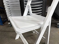 Kunstof klap stoelen (47x) - afbeelding 2 van  6