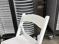 Kunstof klap stoelen (47x) - afbeelding 3 van  6