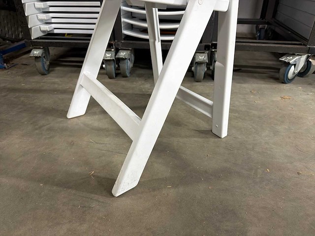 Kunstof klap stoelen (47x) - afbeelding 4 van  6