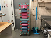 Kunstof regaalwagen - afbeelding 1 van  3