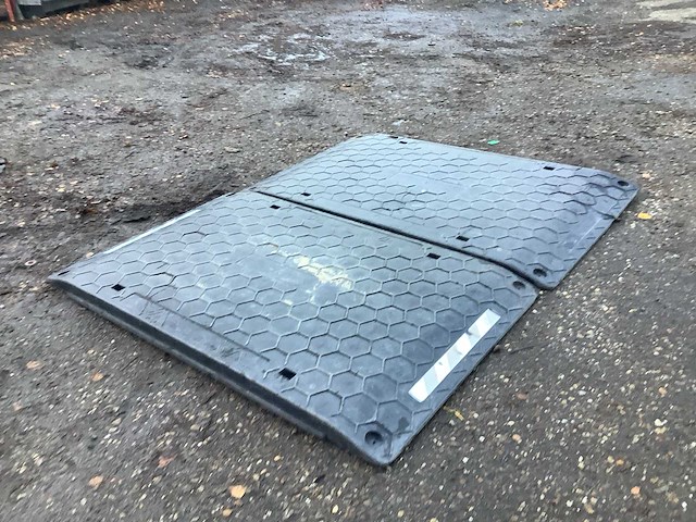 Kunstof rijplaat (2x) - afbeelding 1 van  1