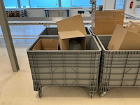 Kunstof transportkar (4x)