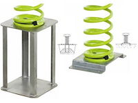 Kunstof veertoestel "pony" - 79,5x30x58,5 cm - afbeelding 3 van  3