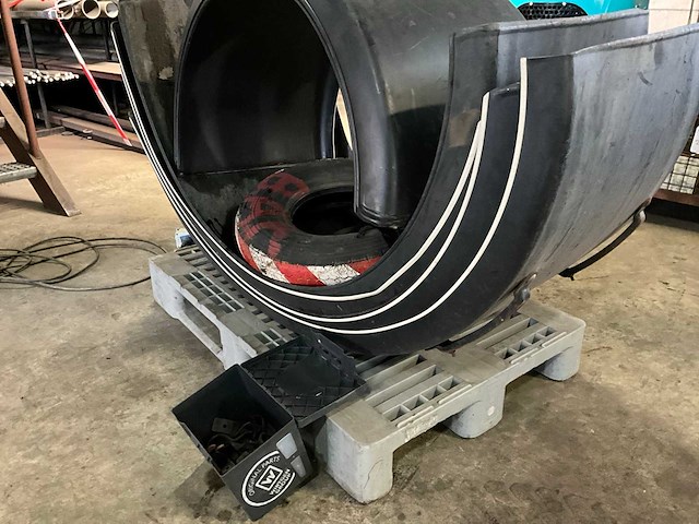 Kunstof vrachtwagen spatbord (6x) - afbeelding 4 van  7