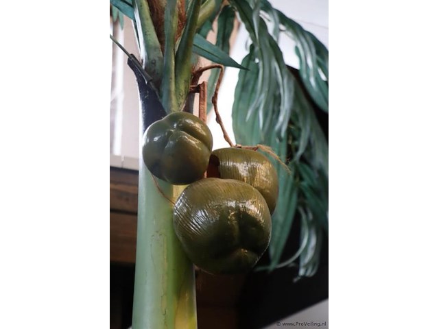 Kunstpalm in pot - ø 56cm x 280cm (h) - afbeelding 3 van  5