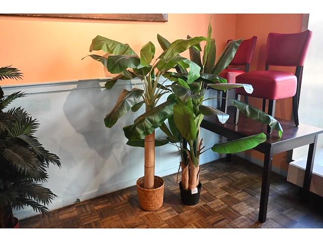 Kunstplant (2x) - afbeelding 1 van  3