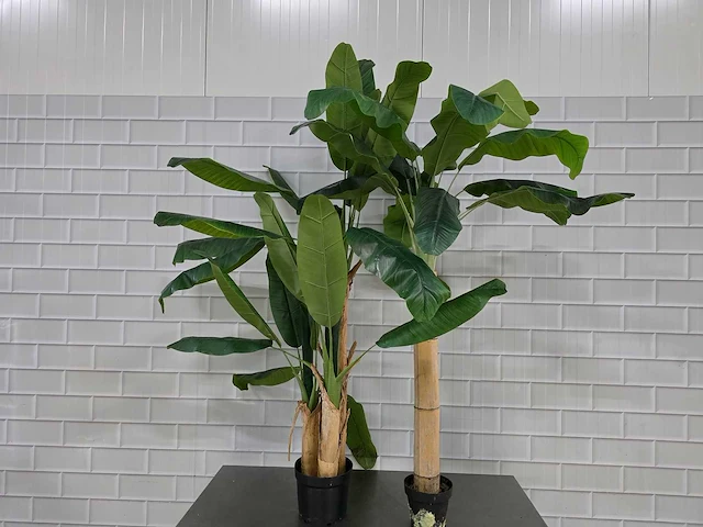 Kunstplant (2x) - afbeelding 1 van  3