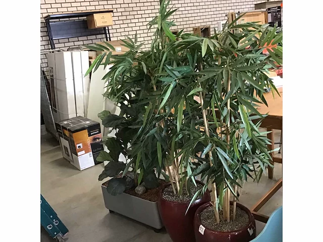 Kunstplant (3x) - afbeelding 2 van  4