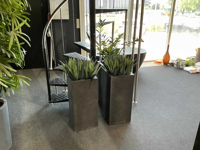 Kunstplant (3x) - afbeelding 2 van  6