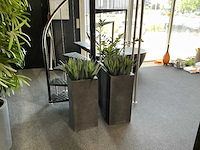 Kunstplant (3x) - afbeelding 2 van  6