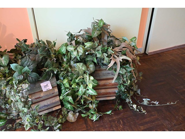 Kunstplant (4x) - afbeelding 2 van  5