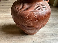 Kunstplant en bloempot - afbeelding 5 van  6